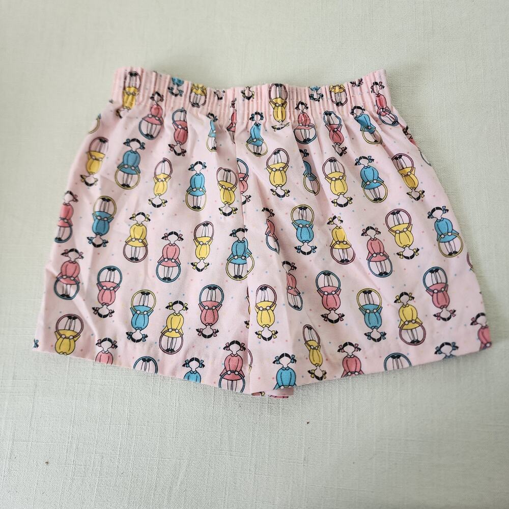 Vintage Girls Hoolahoop Shorts 4t/5t